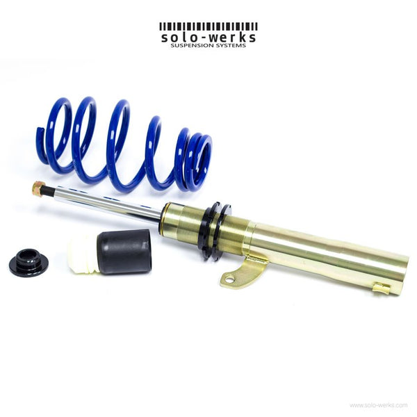 Solo Werks S1 Coilover Kit VW MK5/MK6 Golf/GTI/Jetta, 06-13 Audi A3 (2WD), 09-15 TT (2WD) (w/ Rear Multi-Link Susp) - S1VW006
