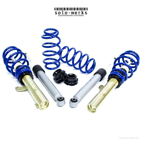 Solo Werks S1 Coilover Kit VW MK5/MK6 Golf/GTI/Jetta, 06-13 Audi A3 (2WD), 09-15 TT (2WD) (w/ Rear Multi-Link Susp) - S1VW006