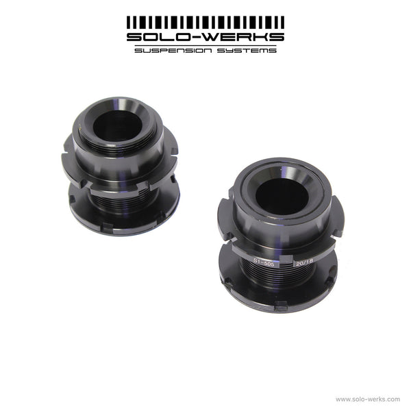 Solo Werks S1 Coilover Kit VW MK7 GTI/Golf R Audi A3 (w/o EDC, w/ Rear Multi-Link Susp) - S1VW012