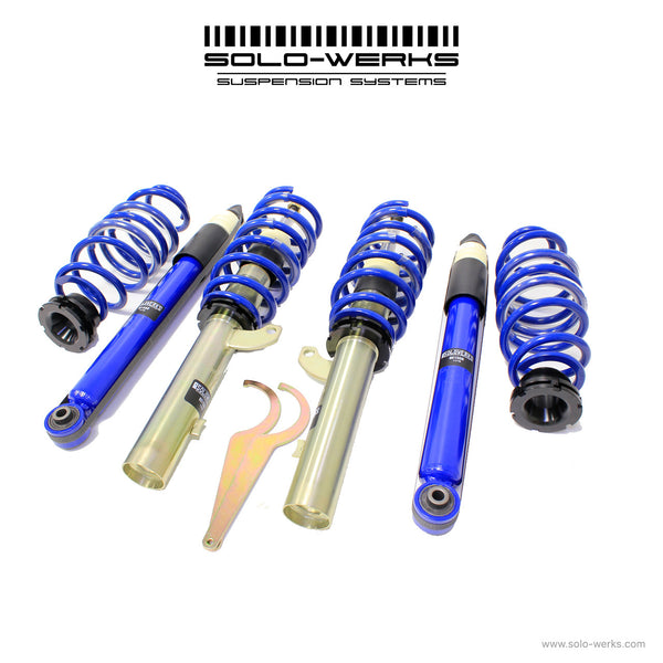 Solo Werks S1 Coilover Kit VW MK7 GTI/Golf R Audi A3 (w/o EDC, w/ Rear Multi-Link Susp) - S1VW012