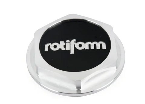 Rotiform Billet Hex Center Cap (Machined Silver)
